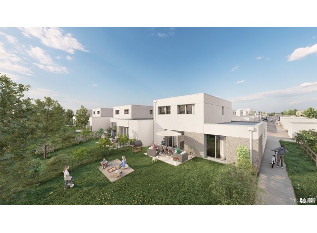 Appartements et maisons neuves éco-habitat Un Nouveau Coeur de Vie à Laize-Clinchamps à Clinchamps-sur-Orne