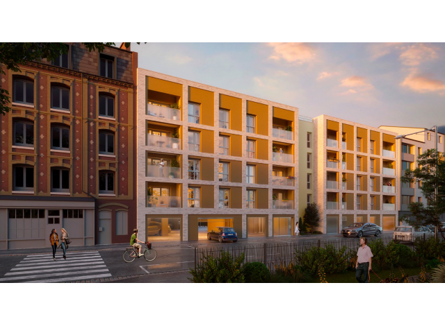 Programme immobilier neuf éco-habitat Le Havre - les Docks à Le Havre