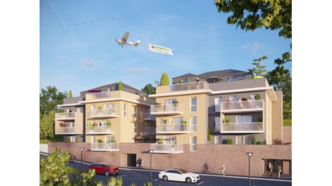 Programme immobilier neuf éco-habitat Rouen - Vue Seine à Rouen