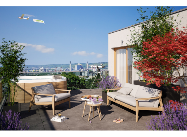 Programme immobilier neuf éco-habitat Rouen Centre 360° à Rouen