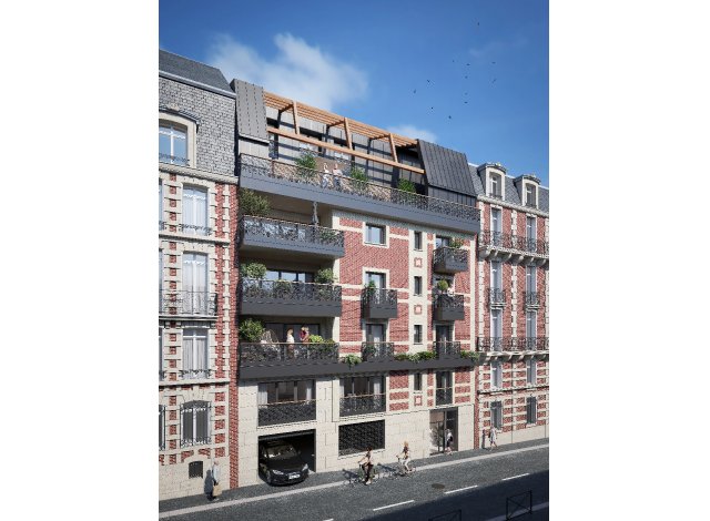 Programme immobilier neuf éco-habitat Rouen - Gare à Rouen