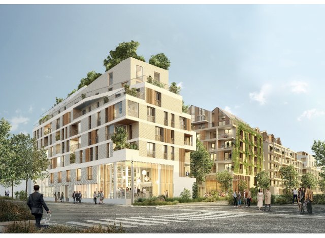 Programme immobilier neuf éco-habitat Riboudet - Luciline à Rouen