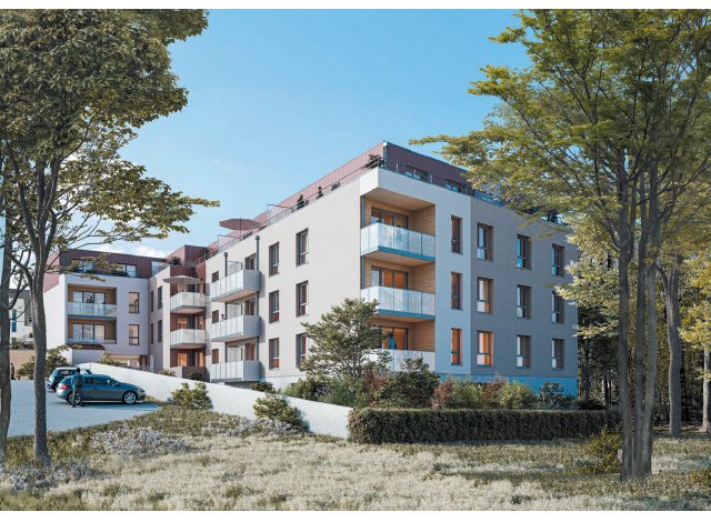 Programme immobilier neuf éco-habitat Déville-les-Rouen - Limite Rouen à Rouen