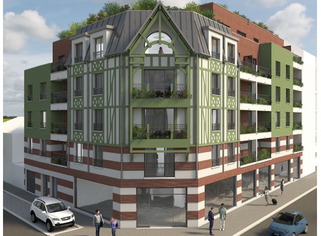 Programme immobilier neuf éco-habitat Rouen à Rouen