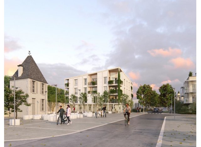 Investissement locatif dans l'Eure 27 : programme immobilier neuf pour investir Vernon - Éco Quartier Fieschi à Vernon