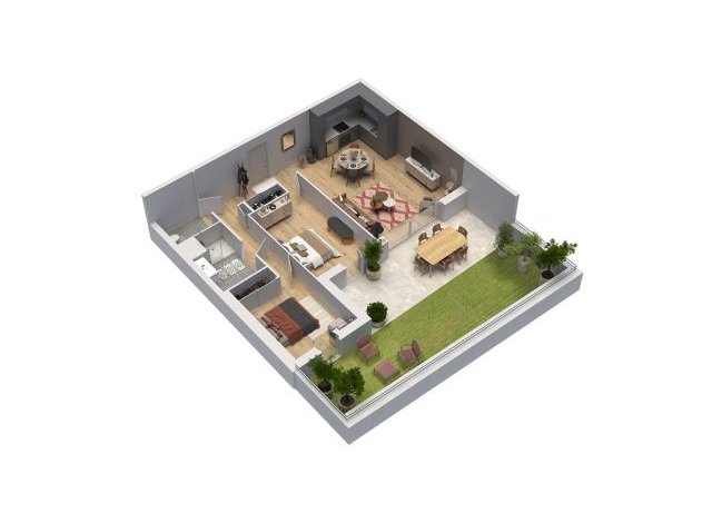 Programme neuf Terrasses de la Rive TR3 à Inzinzac-Lochrist