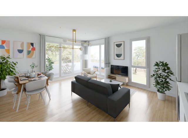 Programme immobilier loi Pinel / Pinel + VILLA DU PARC à Aulnay-sous-Bois