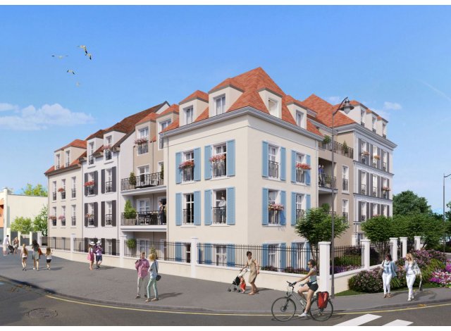 Investissement locatif dans le Val d'Oise 95 : programme immobilier neuf pour investir Cote Village  Sarcelles