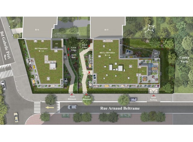 Projet éco construction Rosny-sous-Bois