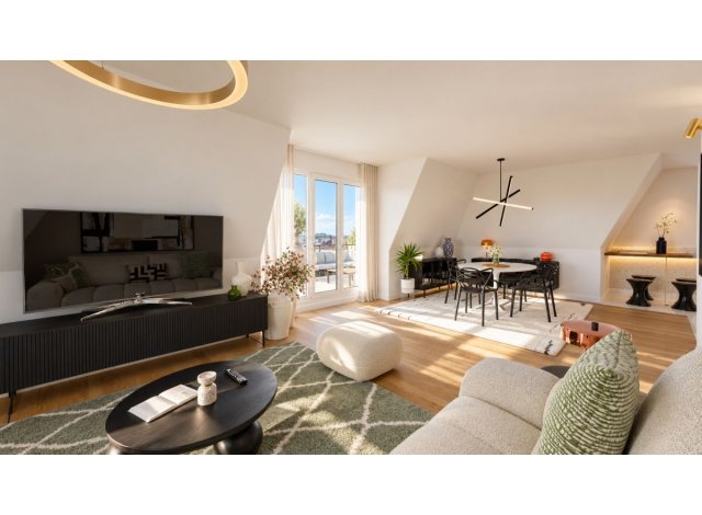 Logement neuf Villepinte : COTE PARC