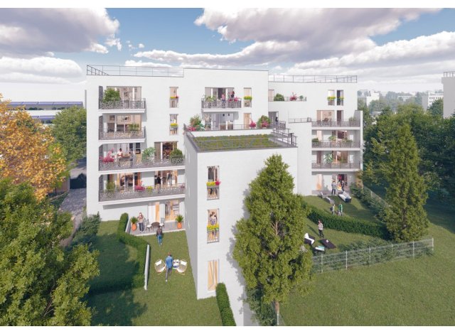 Investissement locatif  Champs-sur-Marne : programme immobilier neuf pour investir Villa des Arts  Noisy-le-Grand