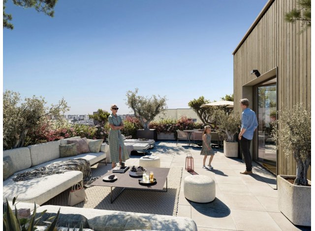 Investissement locatif � Paris 12�me : programme immobilier neuf pour investir L'HORIZON � Rosny-sous-Bois