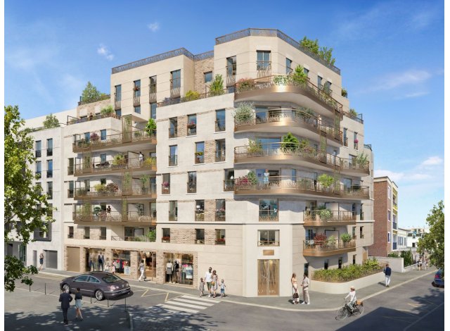 Investissement locatif � Saint-Ouen-sur-Seine : programme immobilier neuf pour investir EVIDENCE � Colombes