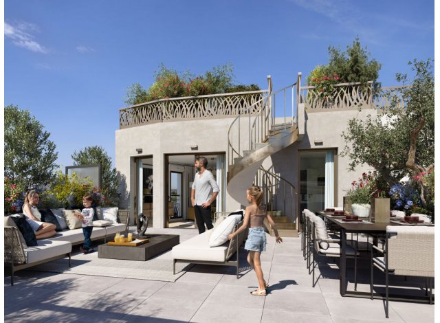 Investissement locatif � Villeneuve-la-Garenne : programme immobilier neuf pour investir EVIDENCE � Colombes