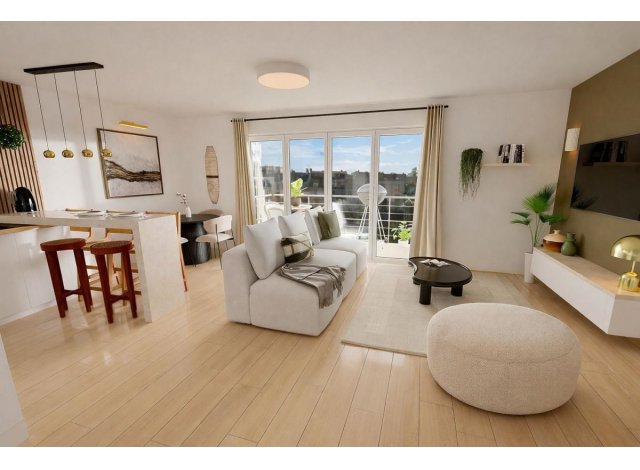 Immobilier neuf �co-habitat VILLA DES ARTS � Noisy-le-Grand