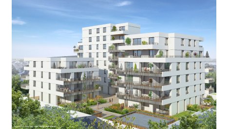 Programme immobilier neuf éco-habitat Résidence le Mermoz à Saint-Nazaire