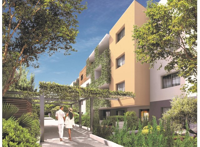 Programme immobilier neuf éco-habitat Vert Idylle à Narbonne