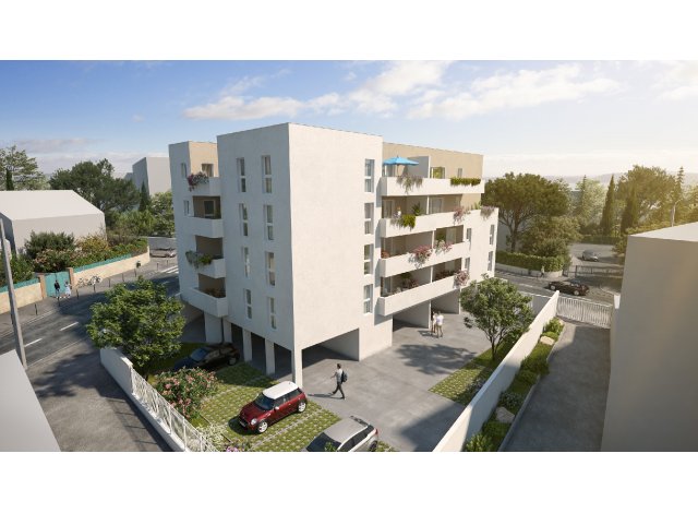 Programme immobilier neuf éco-habitat Le Cocoon à Nîmes