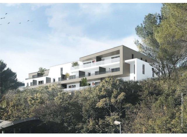 Programme immobilier neuf éco-habitat L'Olympe à Nîmes