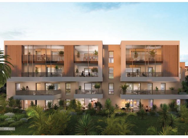 Programme immobilier neuf éco-habitat Harry à Sète