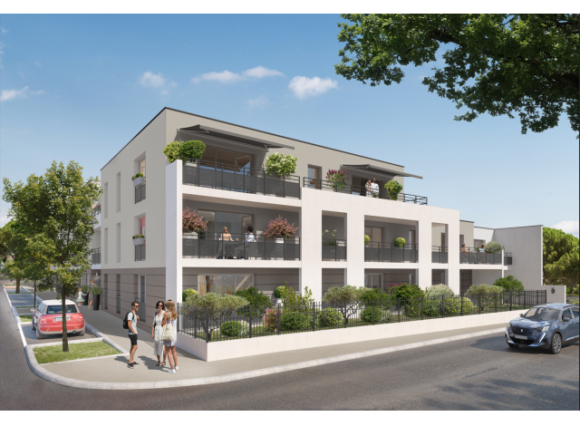 Programme immobilier neuf éco-habitat Les Galets à Lagord