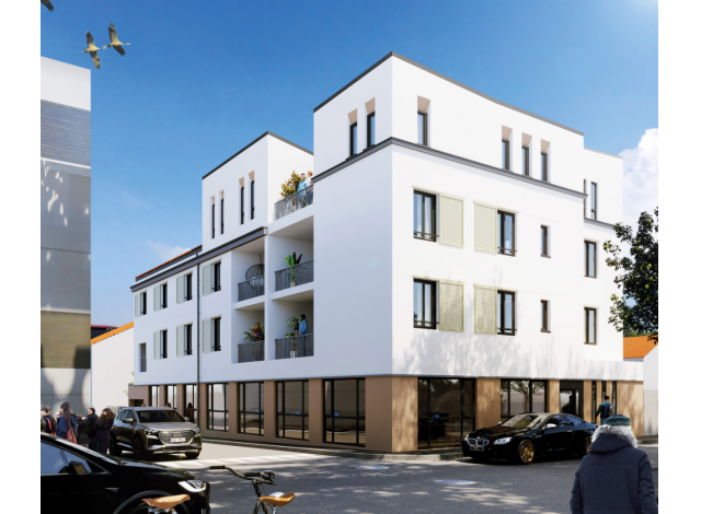Programme immobilier neuf éco-habitat Les Ateliers de Marie à La Rochelle
