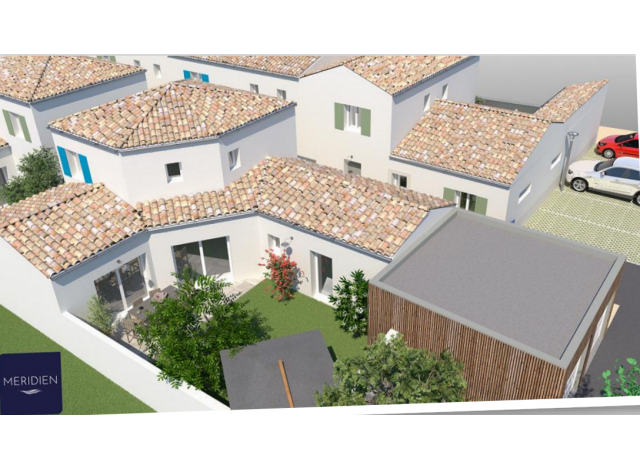 Investissement locatif en Charente-Maritime 17 : programme immobilier neuf pour investir Meridien à Puilboreau