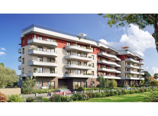 Programme immobilier neuf éco-habitat BLUE ART à Cagnes-sur-Mer