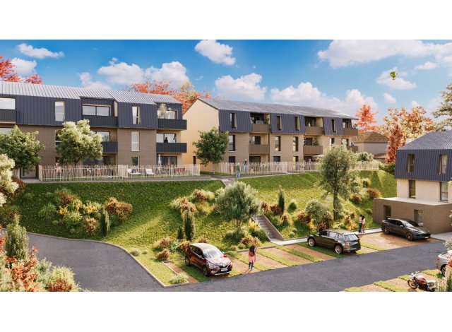 Programme immobilier neuf co-habitat LE PARC SAINT LAURENT  Harfleur