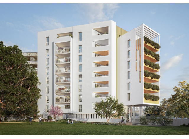 Programme immobilier neuf éco-habitat Au Stralis à Montpellier