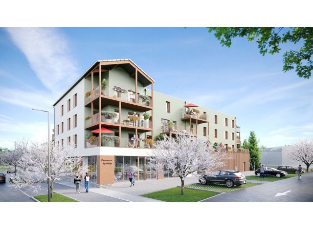 Investissement locatif  Biville-Beuville : programme immobilier neuf pour investir Villa Emeraude  Epron