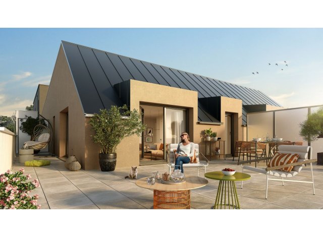 Investissement locatif  Giberville : programme immobilier neuf pour investir Les Jardins d'Alexandrine  Mondeville