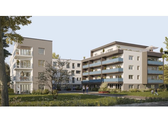Programme immobilier neuf éco-habitat Beaux Arts à Besançon