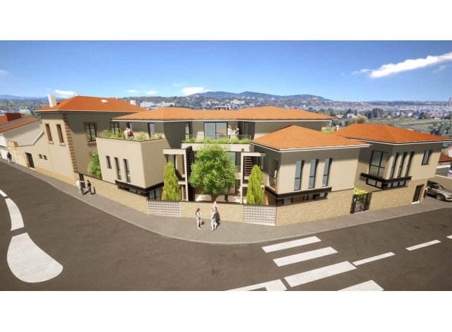 Programme immobilier neuf �co-habitat DEMEURE VISINA � Irigny