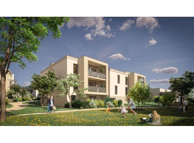 Investissement locatif dans le Doubs 25 : programme immobilier neuf pour investir Residence Juliette  Besançon