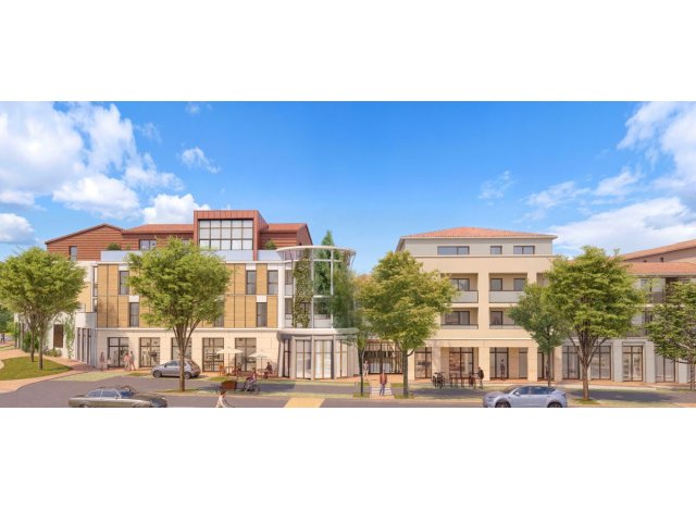Programme immobilier neuf éco-habitat Résidence Firmin à Genas