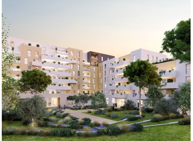 Programme immobilier neuf éco-habitat So-Athena à Béziers