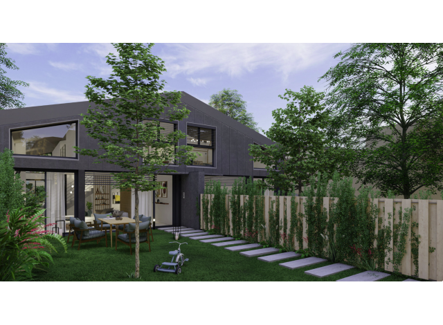 Appartements et maisons neuves éco-habitat Le 20 Montchat à Lyon 3ème