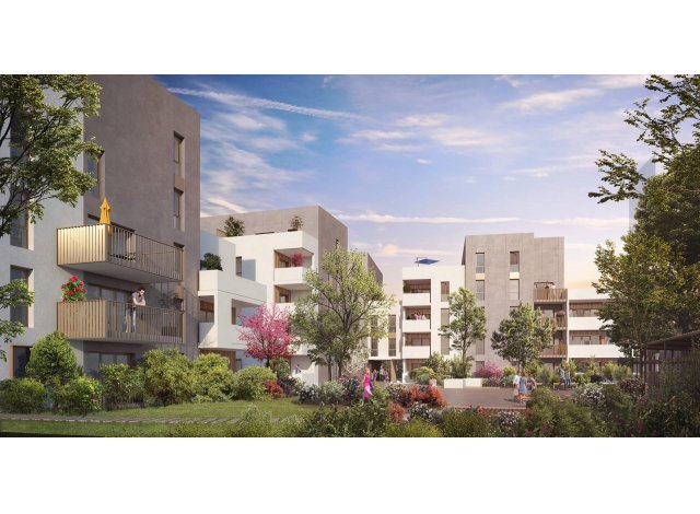Programme immobilier neuf éco-habitat Jean-Macé à Lyon 7ème