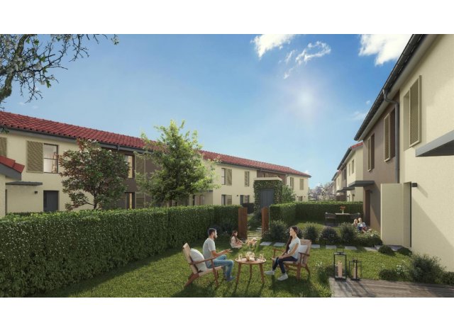 Programme immobilier neuf Les Villas Flora à Vaulx-en-Velin