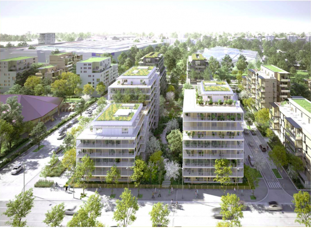 Programme immobilier neuf éco-habitat L'Archipel Parilly à Vénissieux