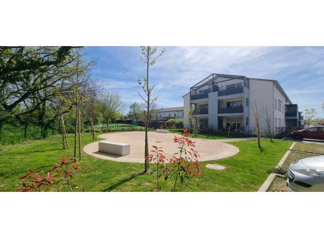 Investissement locatif en Haute-Garonne 31 : programme immobilier neuf pour investir Vertes Rives  Fenouillet