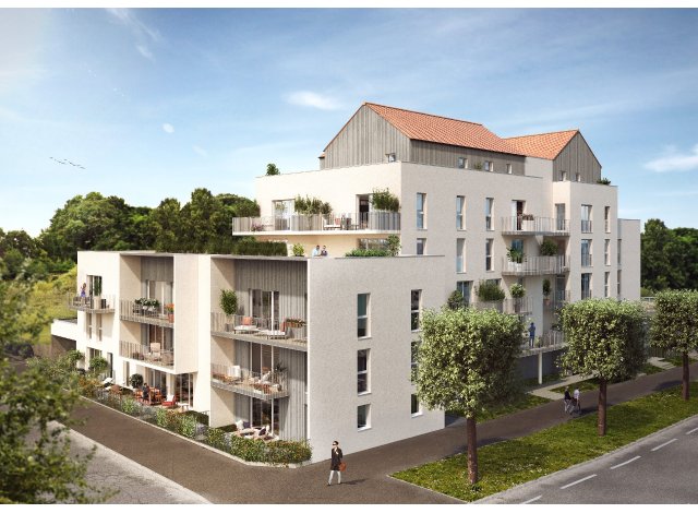 Programme immobilier neuf éco-habitat Le Clos Mazarin à Caen