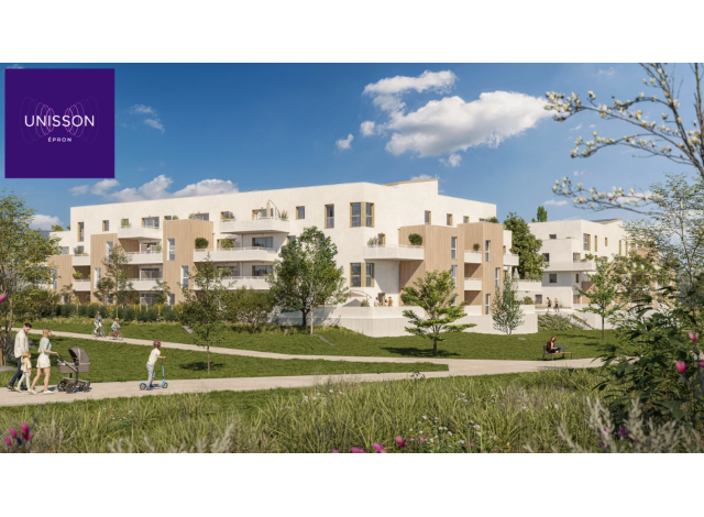 Programme immobilier neuf �co-habitat Unisson � Caen