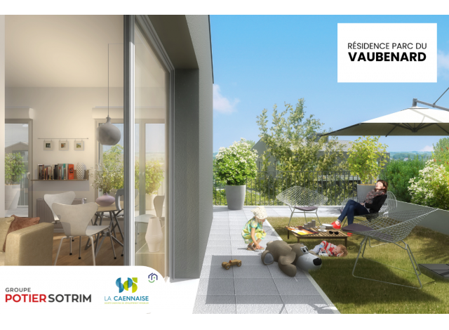 Immobilier neuf Caen : Résidence Parc du Vaubenard