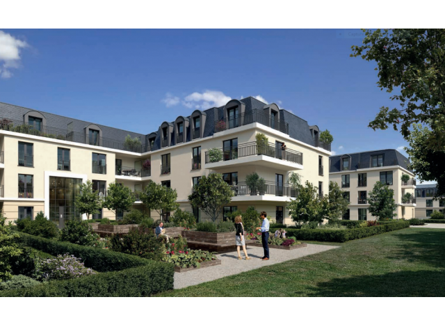 Investissement locatif en Ile-de-France : programme immobilier neuf pour investir Le Domaine Dourdan à Dourdan