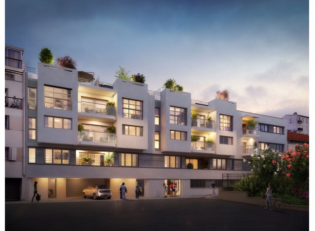Investissement locatif dans les Alpes-Maritimes 06 : programme immobilier neuf pour investir Maion Grossa à Nice