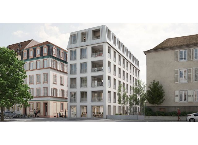 Programme immobilier neuf éco-habitat Villa Régence à Strasbourg