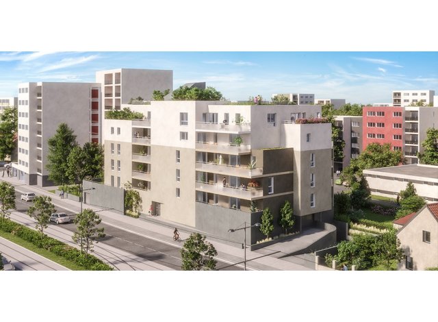 Investissement locatif en Alsace : programme immobilier neuf pour investir Terrasses & Jardins à Bischheim