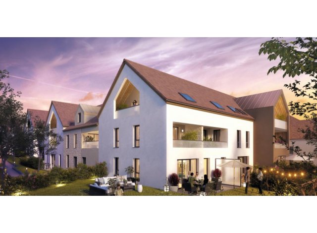 Investissement locatif en Ile-de-France : programme immobilier neuf pour investir Le Parc des Lumières à Vert-Saint-Denis